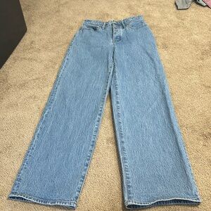 Madewell Plus Perfect Vintage Wide Leg Crop Jeans High Rise Women Size 26/2